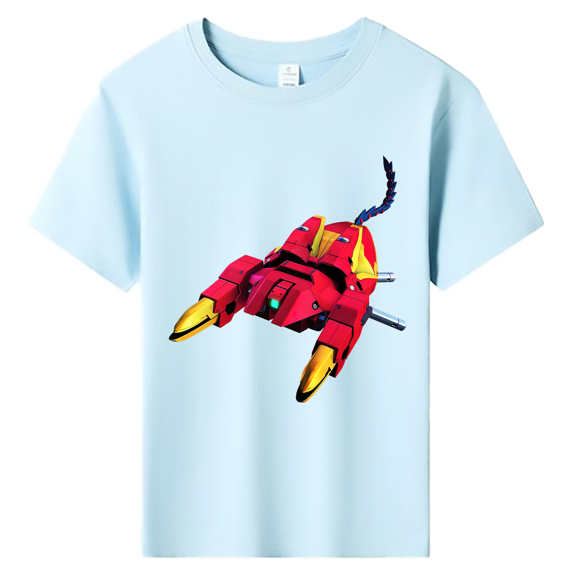 （画像用） 機動戦士ガンダム Mobile Suit Gundam 綿100％キッズTシャツ（フロントプリント）